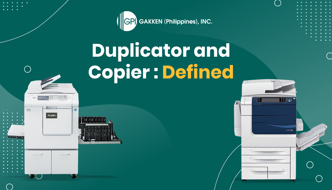 The Differences Between a Duplicator and a Copier